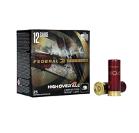 12 GAUGE / 2.75 IN. PREMIUM HIGH OVER ALL COMPETITION TARGET / 8 SHOT / 1 OZ / 25 RDS / FEDERAL **NO LIMITS**