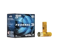 20 GAUGE / 2.75 IN. TOP GUN / 8 SHOT / .875 OZ / 25 RDS / FEDERAL **NO LIMITS**