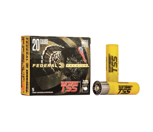 20 GAUGE / 3 IN. PREMIUM HEAVYWEIGHT TSS / 7-9 SHOT / 1.625 OZ / 5 RDS / FEDERAL **NO LIMITS**