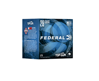 28 GAUGE / 2.75 IN. TOP GUN / 7.5 SHOT / .75 OZ / 25 RDS / FEDERAL **NO LIMITS**