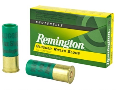 12 GAUGE / 2.75 IN. SLUGGER RIFLED SLUG  / 1 OZ / 5 RDS / REMINGTON **NO LIMITS**