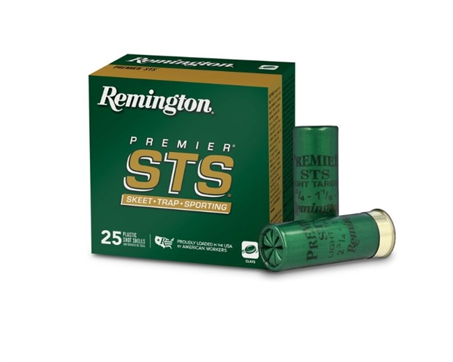 12 GAUGE / 2.75 IN. PREMIER STS / 7.5 SHOT / 1.125 OZ / 25 RDS / REMINGTON **NO LIMITS**