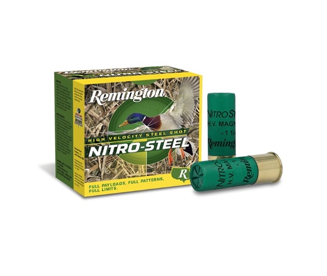 12 GAUGE / 3 IN. NITRO STEEL / 2 SHOT / 1.375 OZ / 25 RDS / REMINGTON **NO LIMITS**