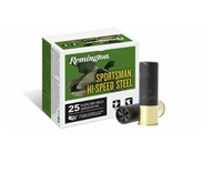 12 GAUGE / 3 IN. SPORTSMAN HI-SPEED STEEL / 2 SHOT / 1.125 OZ. / 25 RDS / REMINGTON **NO LIMITS**