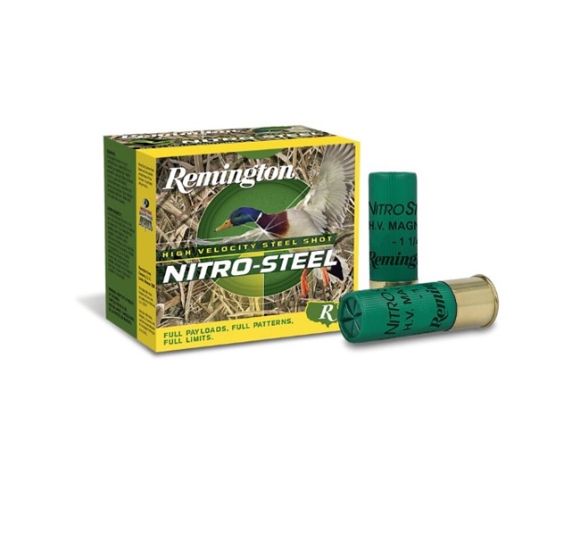 12 GAUGE / 3 IN. NITRO STEEL BB / 1.375 OZ / 25 RDS / REMINGTON **NO LIMITS**