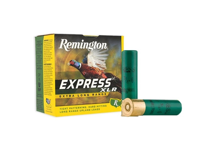 28 GAUGE / 2.75 IN. EXPRESS XLR / 7.5 SHOT / .75 OZ. / 25 RDS / REMINGTON **NO LIMITS**