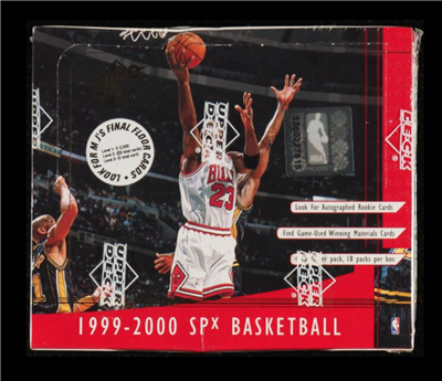 1998/99 Upper Deck SPx Finite Series 1 Basketball Hobby Box Rare Jordan Cards