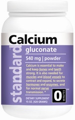 <b> Calcium Gluconate </b> Powder 15 oz.