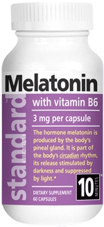 <b>Melatonin 3 MG</b> 60 Capsules