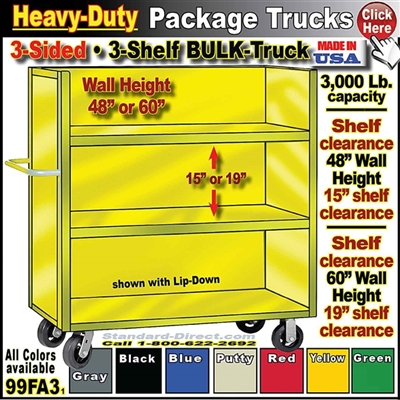 99FA3 * Heavy-Duty Bulk Package Trucks