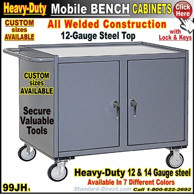 99JH Mobile Bench cabinets