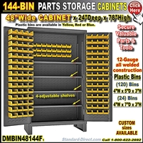 DMBIN48144F 144-BIN CABINET