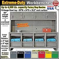 SX373 * Extreme-Duty Workbenches