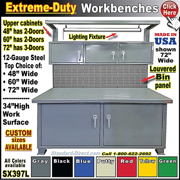 SX397L * Extreme-Duty Workbenches