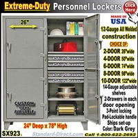 SX923 * EXTREME SERVICE LOCKERS