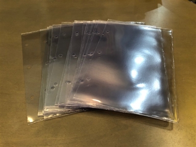25 Pack SP-808 Vinyl Page Protector