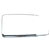 113-853-322D CLEARANCE SALE - Outer Door Window Scraper w/ Aluminum Trim - Right / passenger side | Type-1 '65-'77