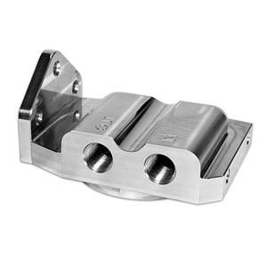 Billet Remote Oil Filter Adapter