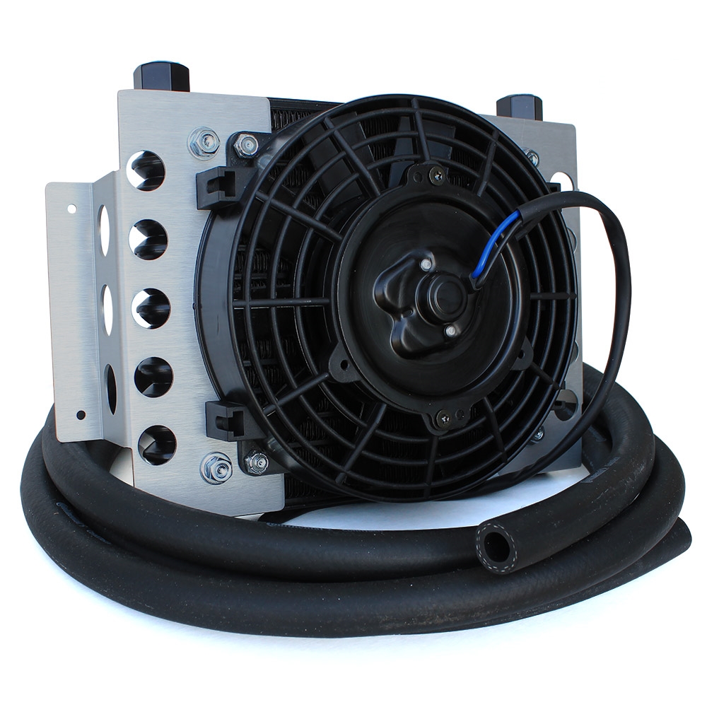 Thermostatically Controlled Compact Atomic-Cool Remote Oil Cooler