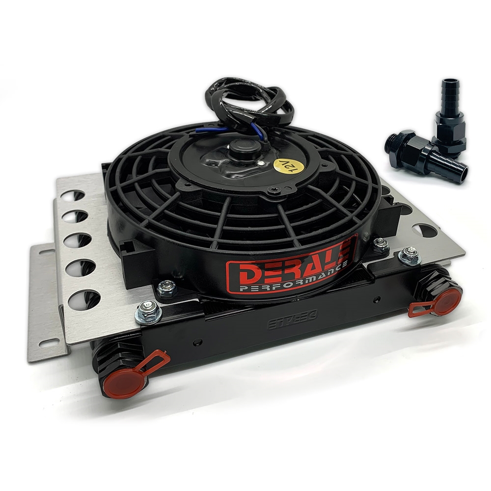Thermostatically Controlled Compact Atomic-Cool Remote Oil Cooler