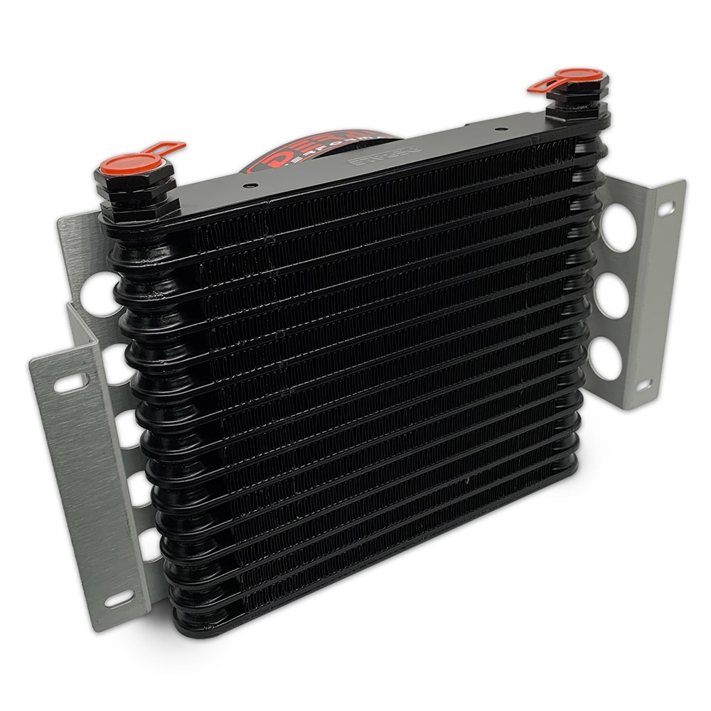 Thermostatically Controlled Compact Atomic-Cool Remote Oil Cooler