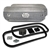 1697 CB Bolt-On Valve Cover Set (Burnished) - 914 & Type-4 - C-Channel Seal