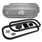 1697 CB Bolt-On Valve Cover Set (Burnished) - 914 & Type-4 - C-Channel Seal