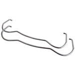 1701 Chrome Valve Cover Clips (pair)
