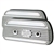 CB Bolt-On Valve Cover Set (Polished) - 40hp to 1600cc - C-Channel Seal, bolt on valve cover