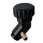 1752 Oil Filler - Angled Neck (Black Anodized)