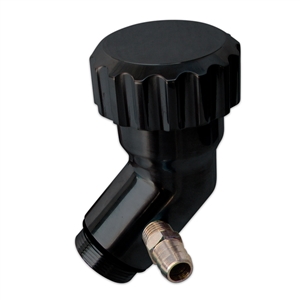 1752 Oil Filler - Angled Neck (Black Anodized)