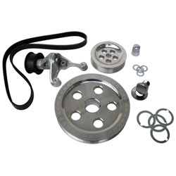 Serpentine Belt System - Polished