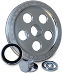 1903 7" Santana Style Crankshaft Pulley w/Sand Seal Kit (Clear)