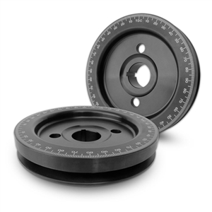1905 6 3/4" Equalizer Crankshaft Pulley (black)