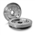1910 6 3/4" Equalizer Crankshaft Pulley (Silver Zinc Finish)