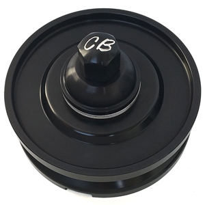 1931 CB Pro Billet Alt/Gen Pulley Kit (Black Anodized)
