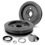 1933 6 3/4" Equalizer Crankshaft Pulley w/ Sand Seal Kit (Black)