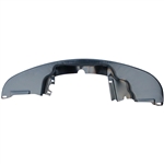1957 Rear Tin - NO fresh air or heat riser cutouts - Black