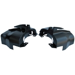 1984 Off-Road Dual Port Cylinder Covers - Black (set of 2)