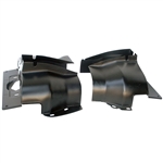 1986 Single Port Cylinder Covers - Black (set of 2)