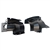 1988 Dual Port Cylinder Covers - Black (set of 2)