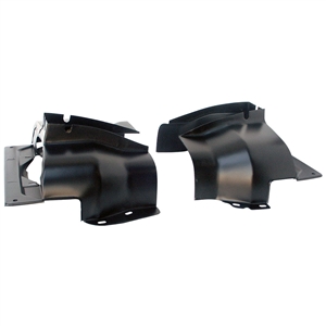 1988 Dual Port Cylinder Covers - Black (set of 2)