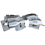 1997 Single Port Cylinder Covers - Chrome (set of 2)