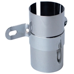 2028 Coil Cover & Bracket - Polished Stainless - fits 6 & 12 volt coils