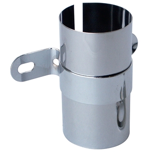 2028 Coil Cover & Bracket - Polished Stainless - fits 6 & 12 volt coils