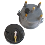 2088 Pertronix Billet Distributor Replacement Parts - Grey Cap & Rotor