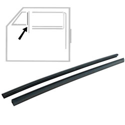Vent Wing Window Flap Seals | Type-1 '65-on / Type-2 to-'67
