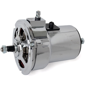 2134 12 Volt Chrome Alternator (75A)