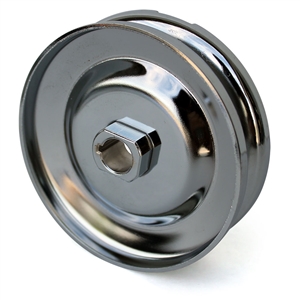 2162b 12 Volt Generator/Alternator Pulley (Chrome Plated)