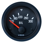 VDO Cockpit Black - 2 1/16" Cockpit Electric Oil Temperature Gauge